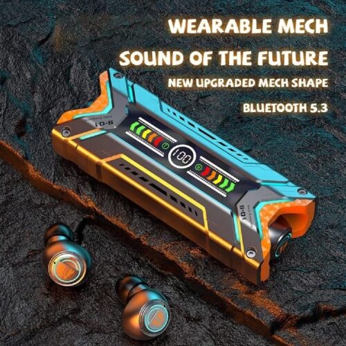 TWS Wireless Bluetooth Earphones  Noise Cancelling Driving Headphones 9D HIFI Gaming Earbuds with Charging Box