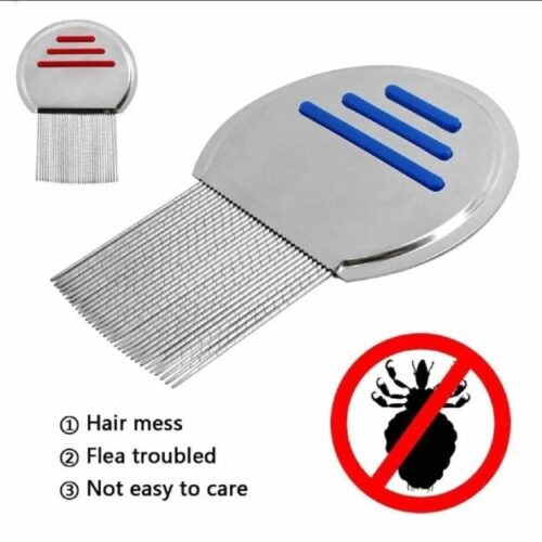 Stainless Steel Lice Comb | উকুন ও খুশকি দূর করার ফাইন টুথ চিরুনি | Anti-Lice Hair Cleaning Comb