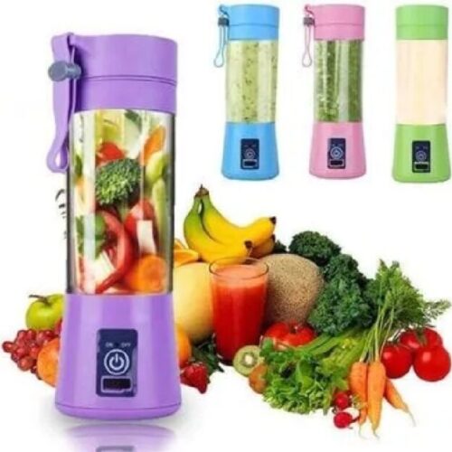 Mini Usb Rechargeable Portable Electric Fruit Juicer - Smoothie Maker - Blender Machine - Juice Maker
