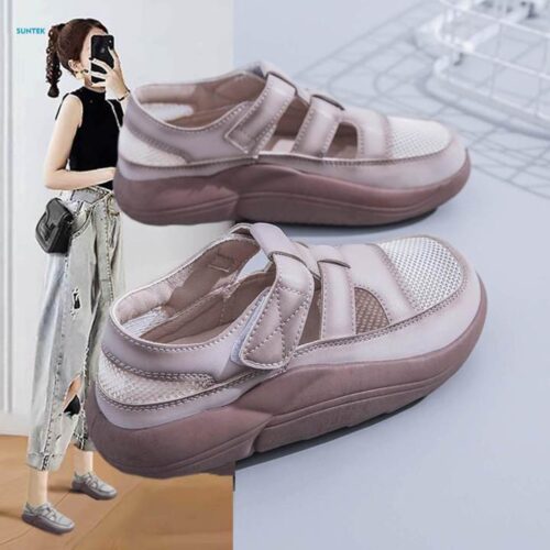 Women's Casual Walking Shoes – KhakI Comfortable