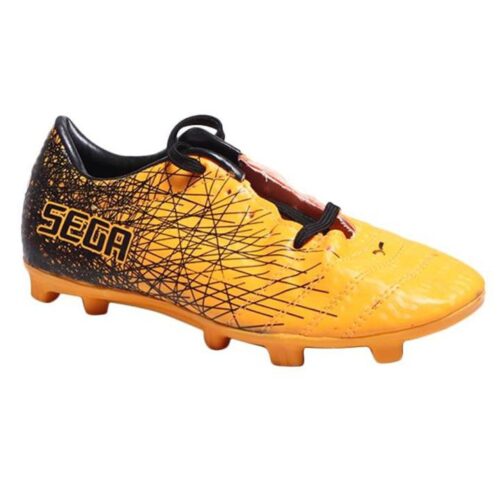 Football Shoe – Yellow and Black Football Lover