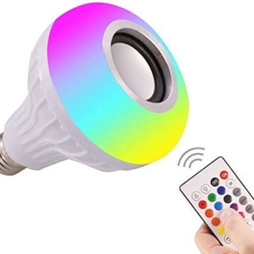 Smart LED Remote Control Bluetooth Speaker Music Bulb