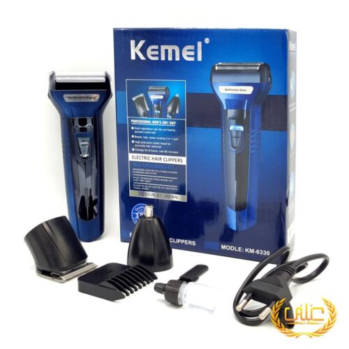 Kemei KM-6330 3-in-1 Hair Clipper Grooming Kit|ChinaHaat