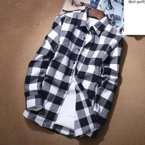 Men's Casual Check Shirts Trendy Men's Stylish