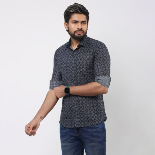 New Stylist Export Long Sleeve Slim fit Shirt For Men