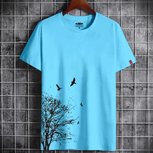 Men's Half Sleeve Casual T Shirt For Man
