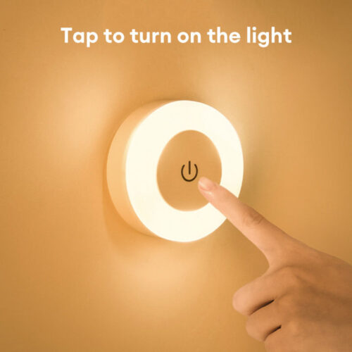 LED Touch Sensor Night Lights USB Rechargeable Magnetic