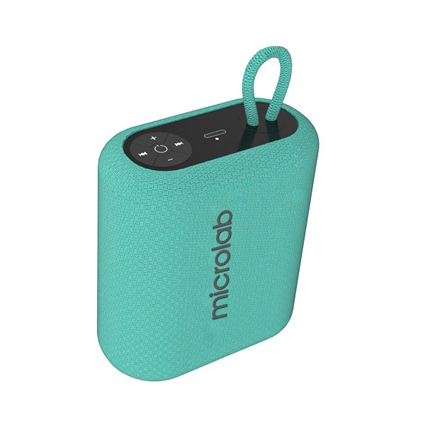 Microlab BP21 Emerald Red Mini Portable Bluetooth Speaker