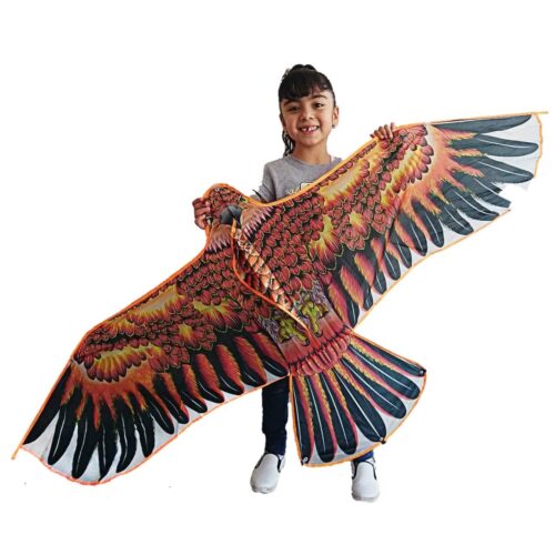 Flat Eagle Kite 1.1M – Flying Bird Kite with 30M Kite Line