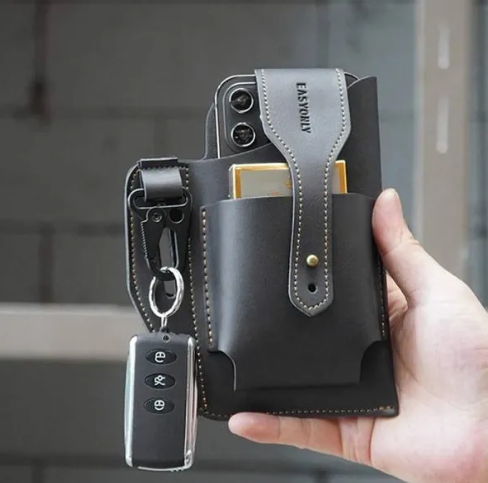 Retro Belt Waist Fashionable smart Bag For Men
