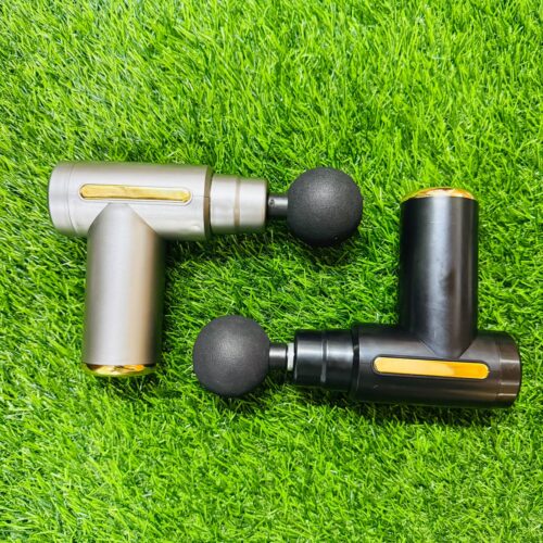 Mini Muscle Massage Gun, Professional Portable Gun with Low Noise Type C Charging 6 Speed 4 Heads, Back and Neck Massager Ratings 52