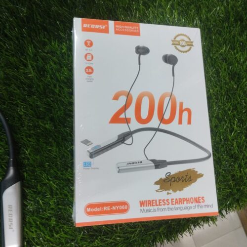Regrsi RE-NY060 Wireless Neckband – 200H Long Battery Life