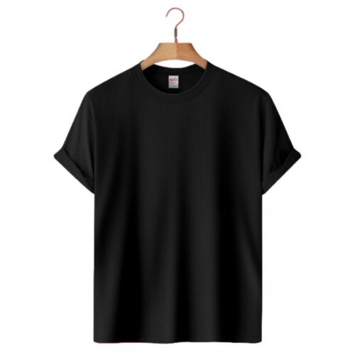 GoodMan Premium Quality Olive Color Solid Cotton Short Sleeve T Shirt for Men
