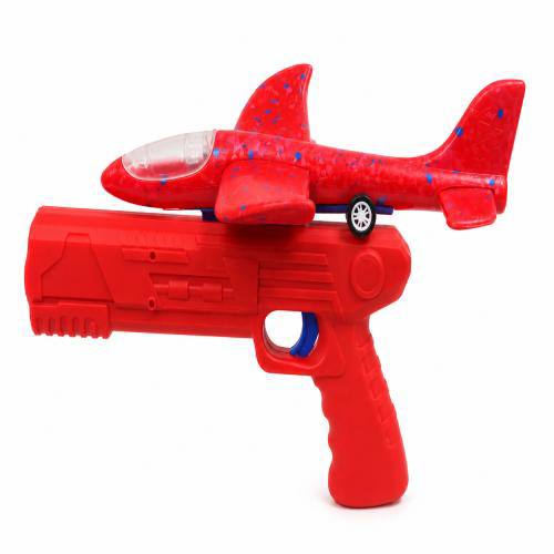 ✈️🎯 Air Battle EVA Foam Glider Airplane Toy – 2 in 1 Hand Throw & Launcher Plane - Image 3