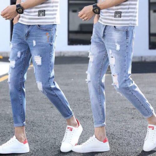 New Smart & Stylish Slim Fit Denim Jeans Pants For Men