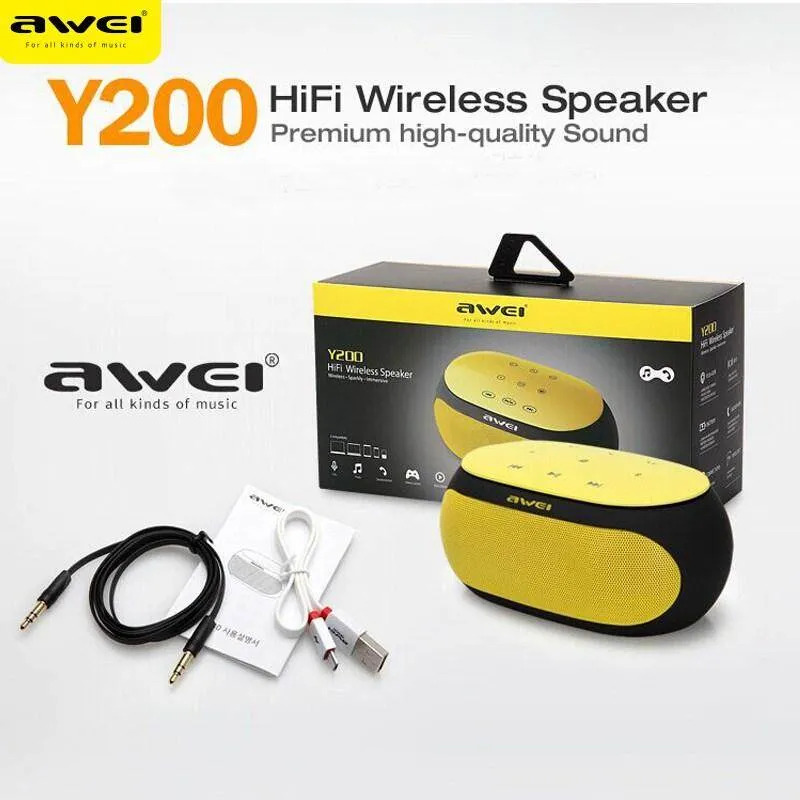 Awei Y200 Wireless Bluetooth Speaker | China Haat - Image 2