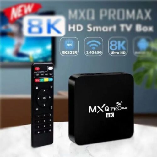 MXQ Pro 12K 5G Android Smart TV Box