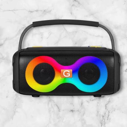 ET-312 Portable Bluetooth Speaker with Colorful Lights