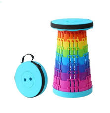 Folding Retractable Stool Travel Camping Stools Chair