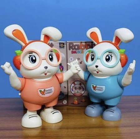 Dancing Rabbit Toy with Real Dancing Action, Lights and Music
